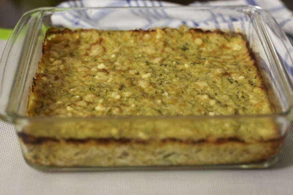 Zucchini Au Gratin from Julia Child's recipe Pepper On Pizza