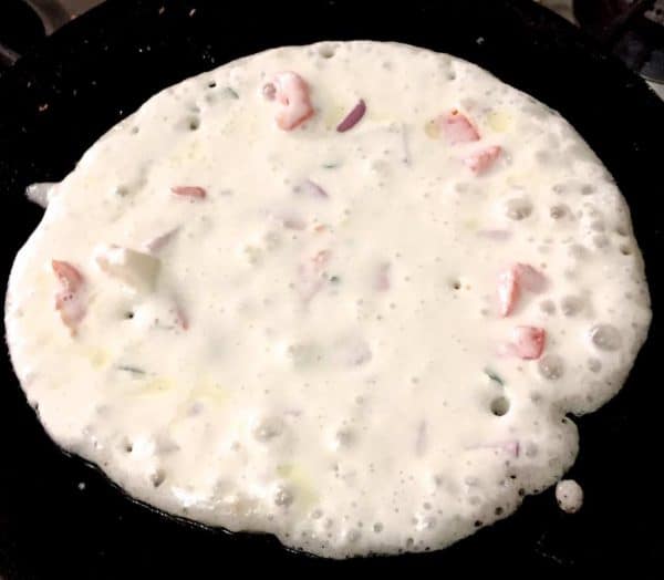 Capsicum Cheese Dosa Pepper On Pizza