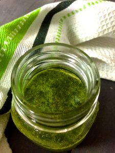 Aromatic Homemade Basil Oil