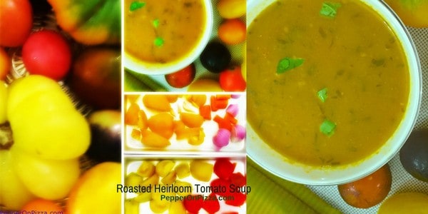Roasted Heirloom Tomato Soup