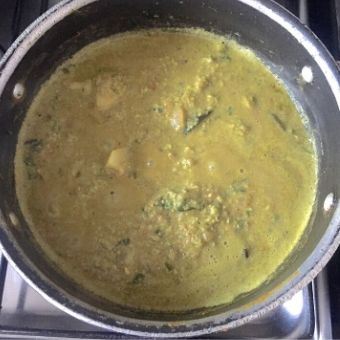 Matar ka Nimona Process P8_Cook till the peas are tender