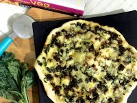 Kale and Onion Pizza_PepperOnPizza.com