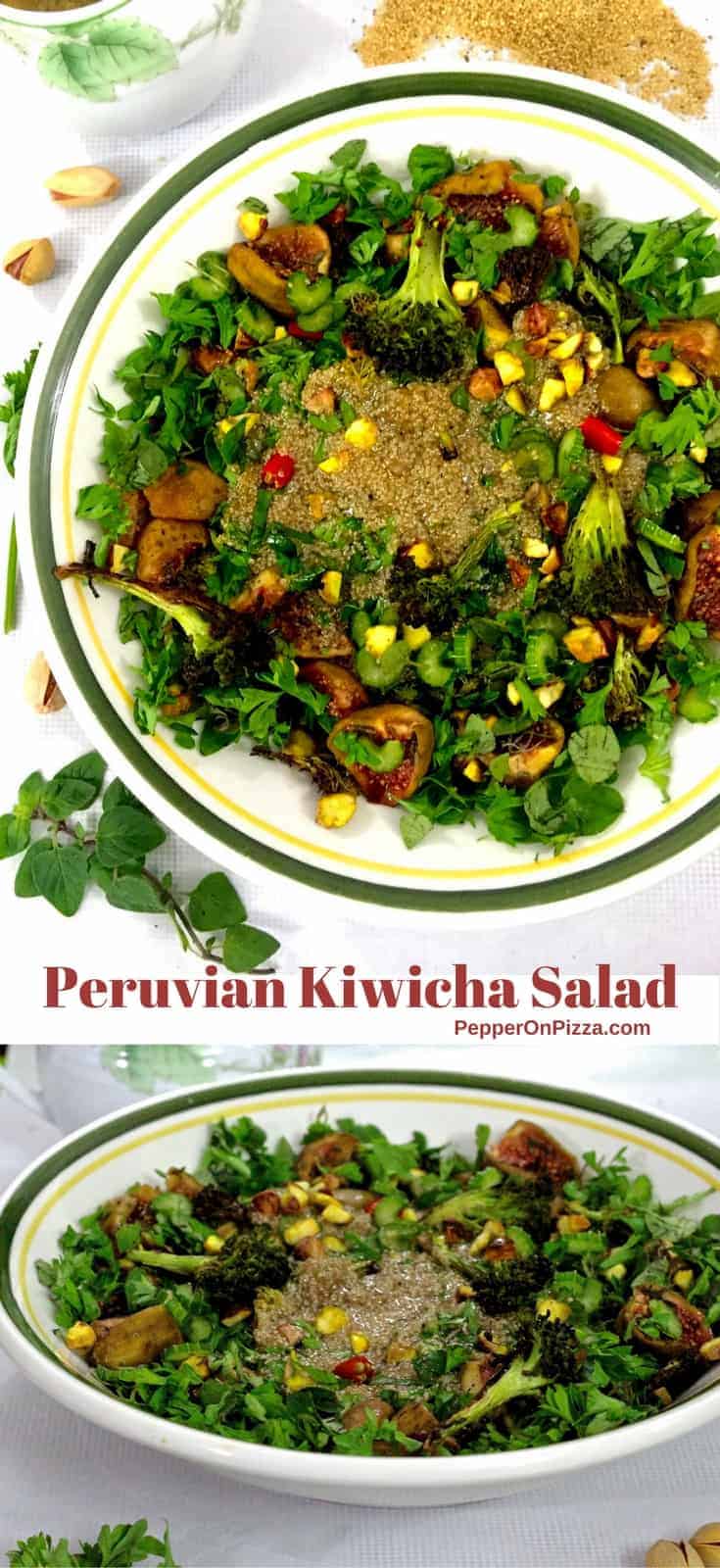 Peruvian Kiwicha Salad Amaranth Salad & Roasted Figs with Buttermilk