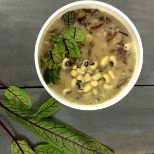 2 bean sorrel soup_PepperOnPizza.com