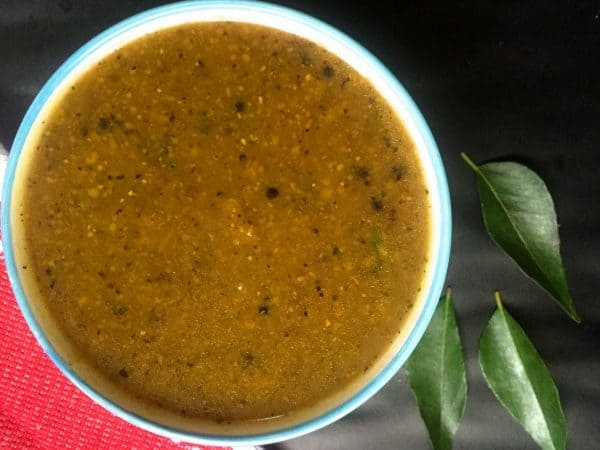 Millagu Kuzhambu_Featured2 A traditional recipe for new mothers after delivery, Milagu kuzhambu or Pepper kuzhambu / gravy is delicious with hot rice, ghee and roasted pappad.
