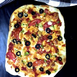 Homemade Thin Crust Pizza_PepperOnPizza.com