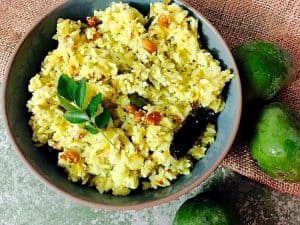 Raw Mango Rice or Mangai Sadam