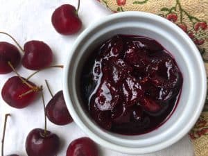 Easy Cherry Compote