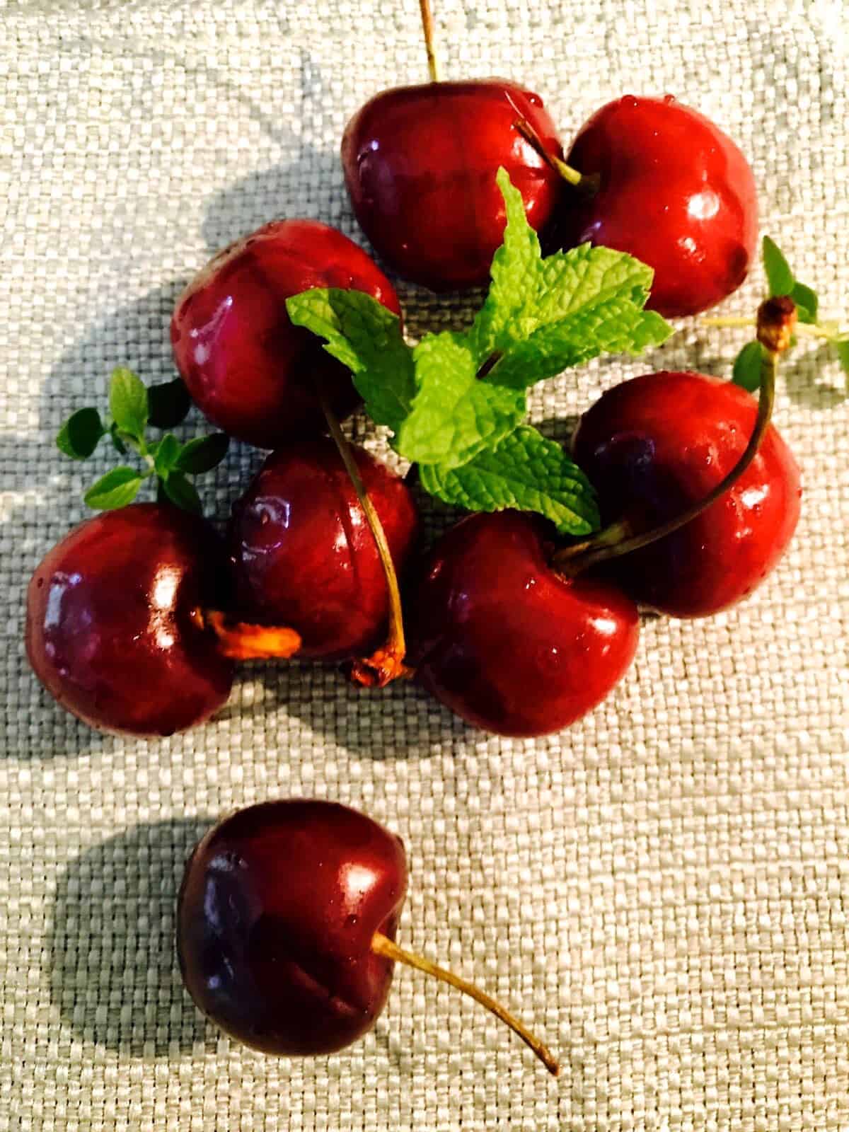 Cherry Compote Yogurt Parfait with Granola PepperOnPizza