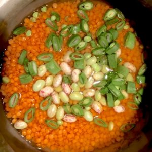 nourishing Masoor Dal for the new mom