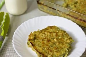 Zucchini au gratin from Julia Child's Recipe