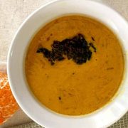 Tomato Peanut Orange Peel Chutney Andhra Style with Turmeric Easy tasty nutritious. Orange peel adds zing and aroma Serve with dosa, idli, chapatti or rice