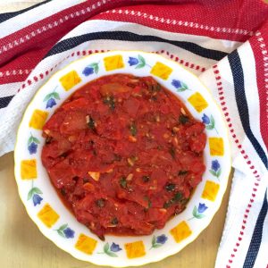 Tomato Basil pasta sauce