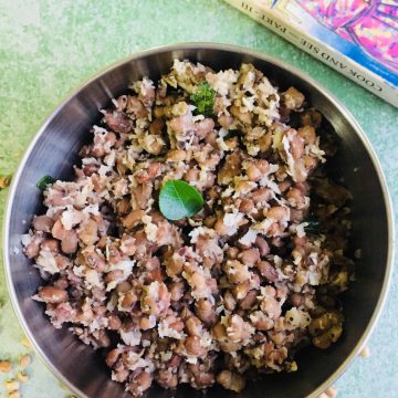 Black eyed Peas Sundal for Navaratri