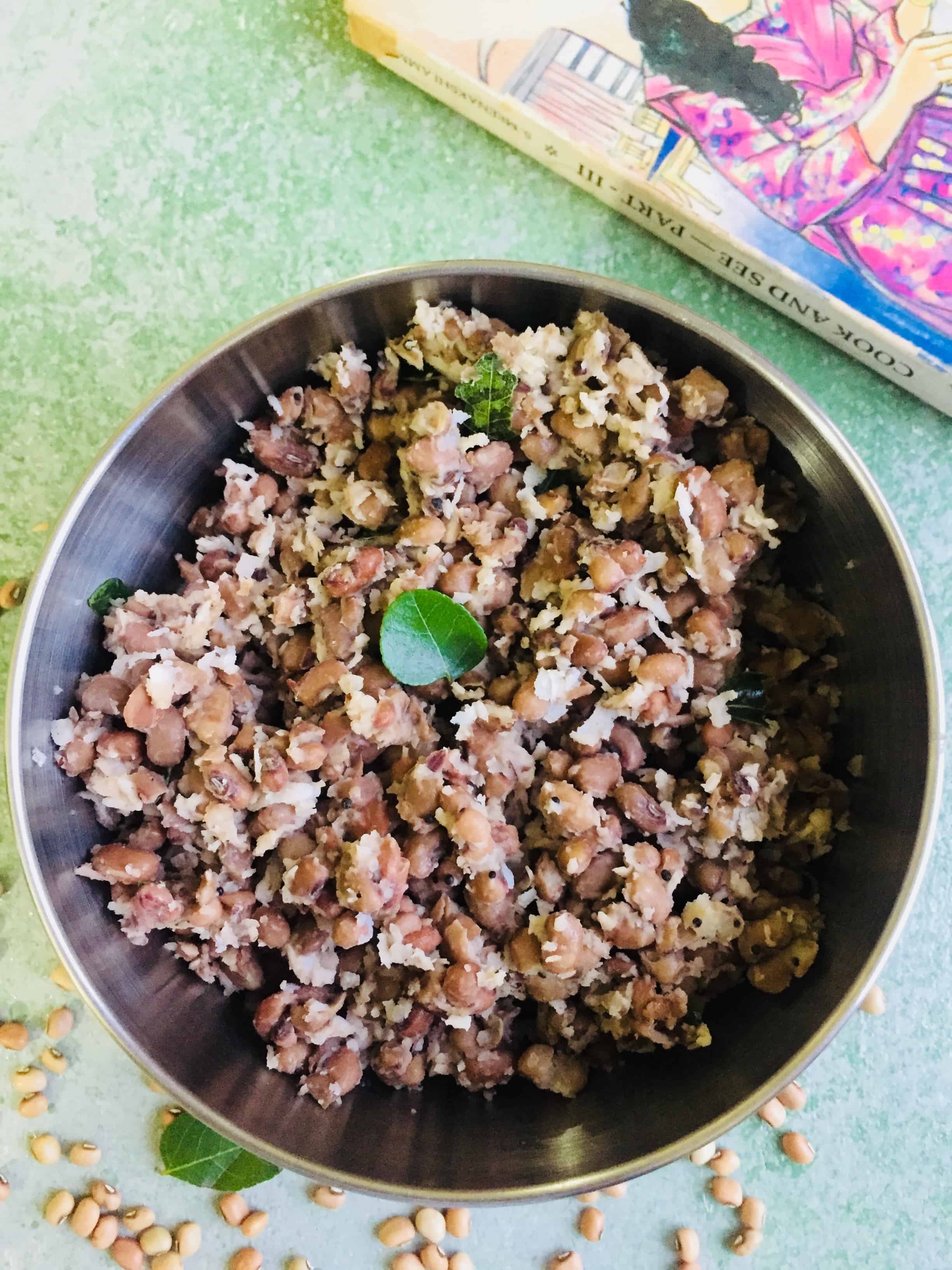 Black eyed Peas Sundal for Navaratri