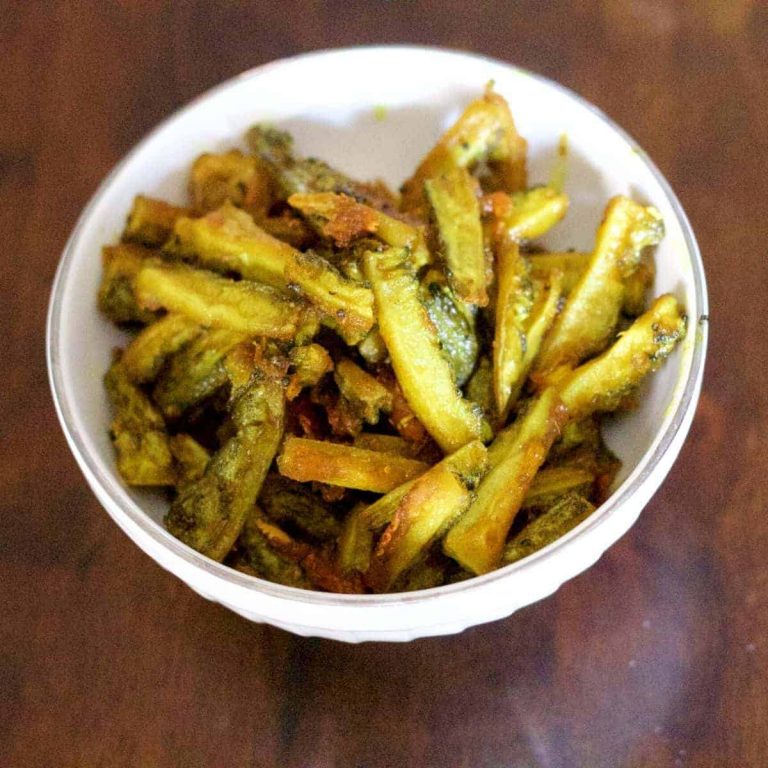 Bitter Gourd Fry 5 ingredients/ Easy Karela Fry Recipe Pepper On Pizza